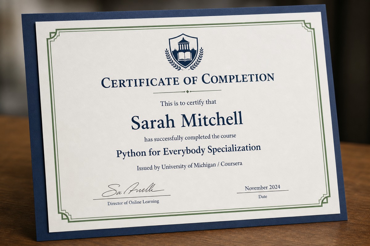 Python for Everybody Specialization